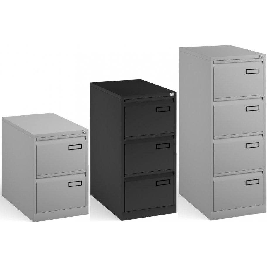 Bisley Lockable Contract Filing Cabinet in proportions 912 X 912