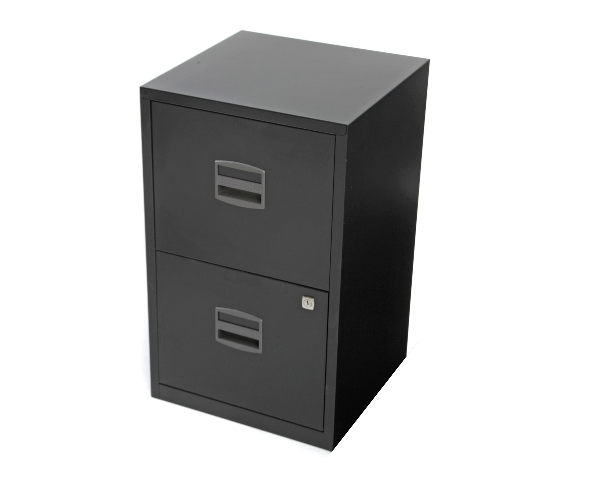 Bisley Metal Filing Cabinet 2 Drawer A4 H670xw410xd400mm with size 1890 X 1540