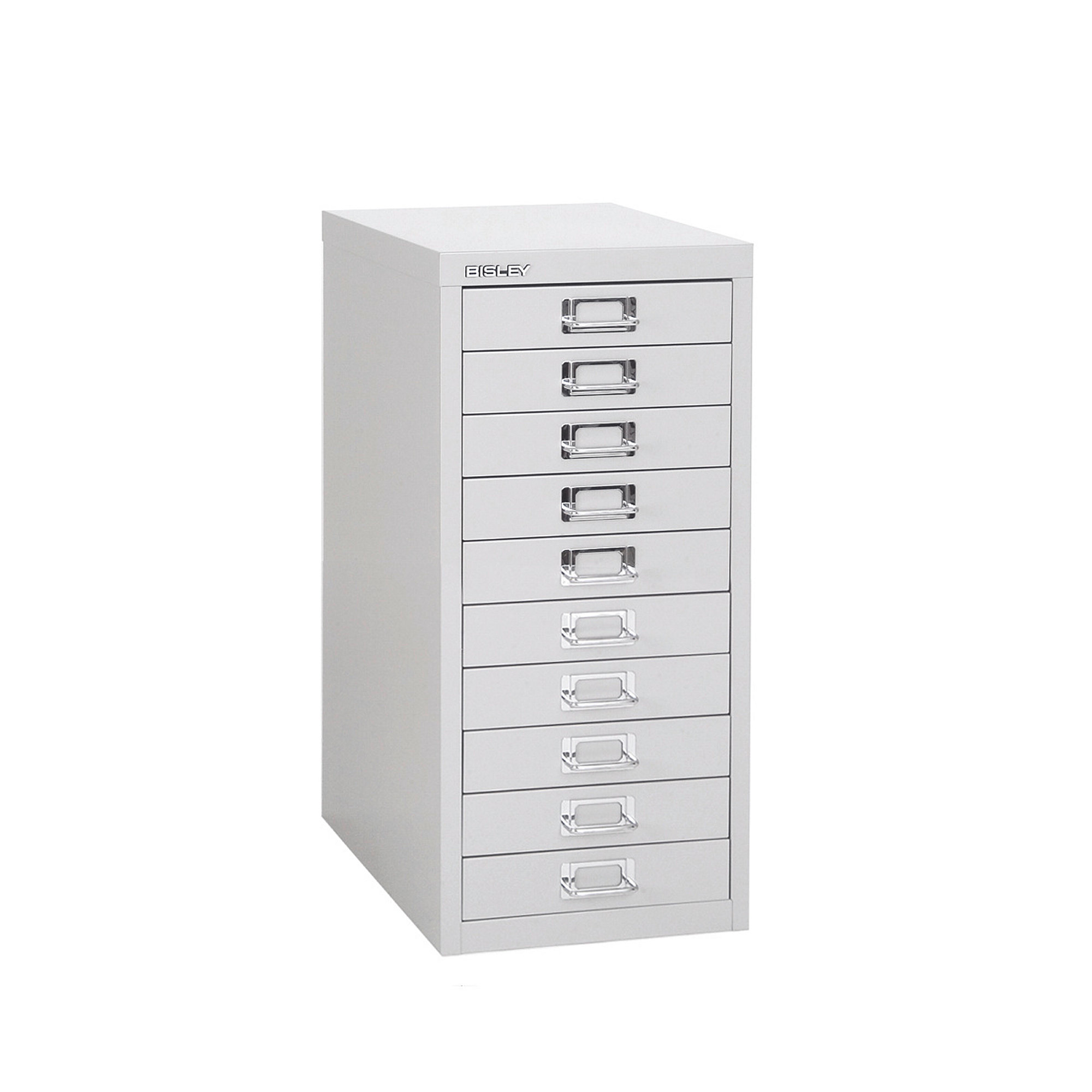Bisley Soho Small Filing Cabinet 10 Drawer Silver Aj Products Ireland in measurements 2000 X 2000