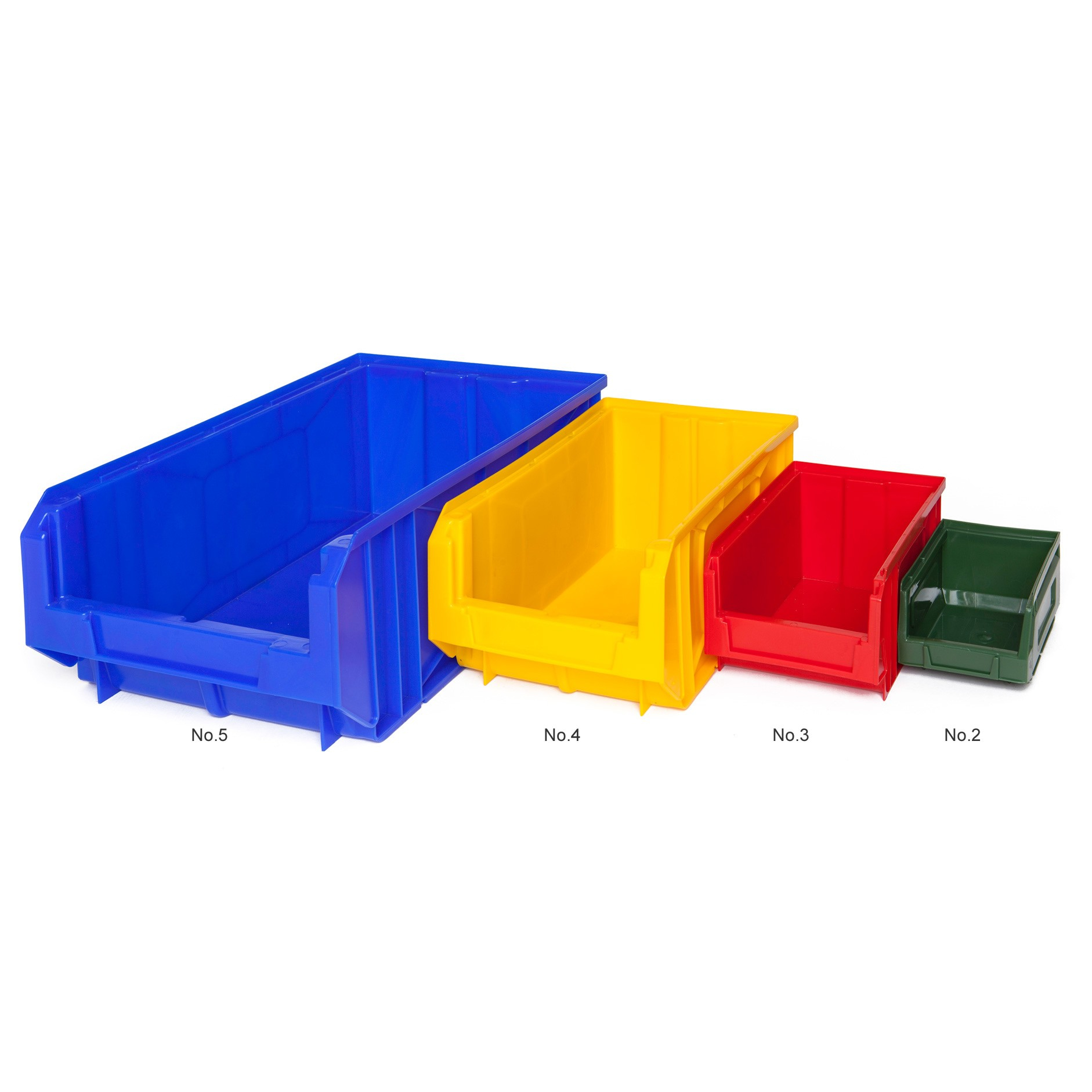 Bisley Workshop 24 X No3 Plastic Storage Bins Yellow Bis130215w inside proportions 1882 X 1882