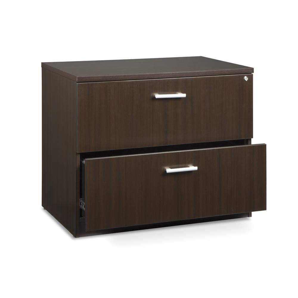 Bisonoffice Fulcrum Series Locking Lateral File Cabinet 2 Drawer intended for dimensions 1000 X 1000