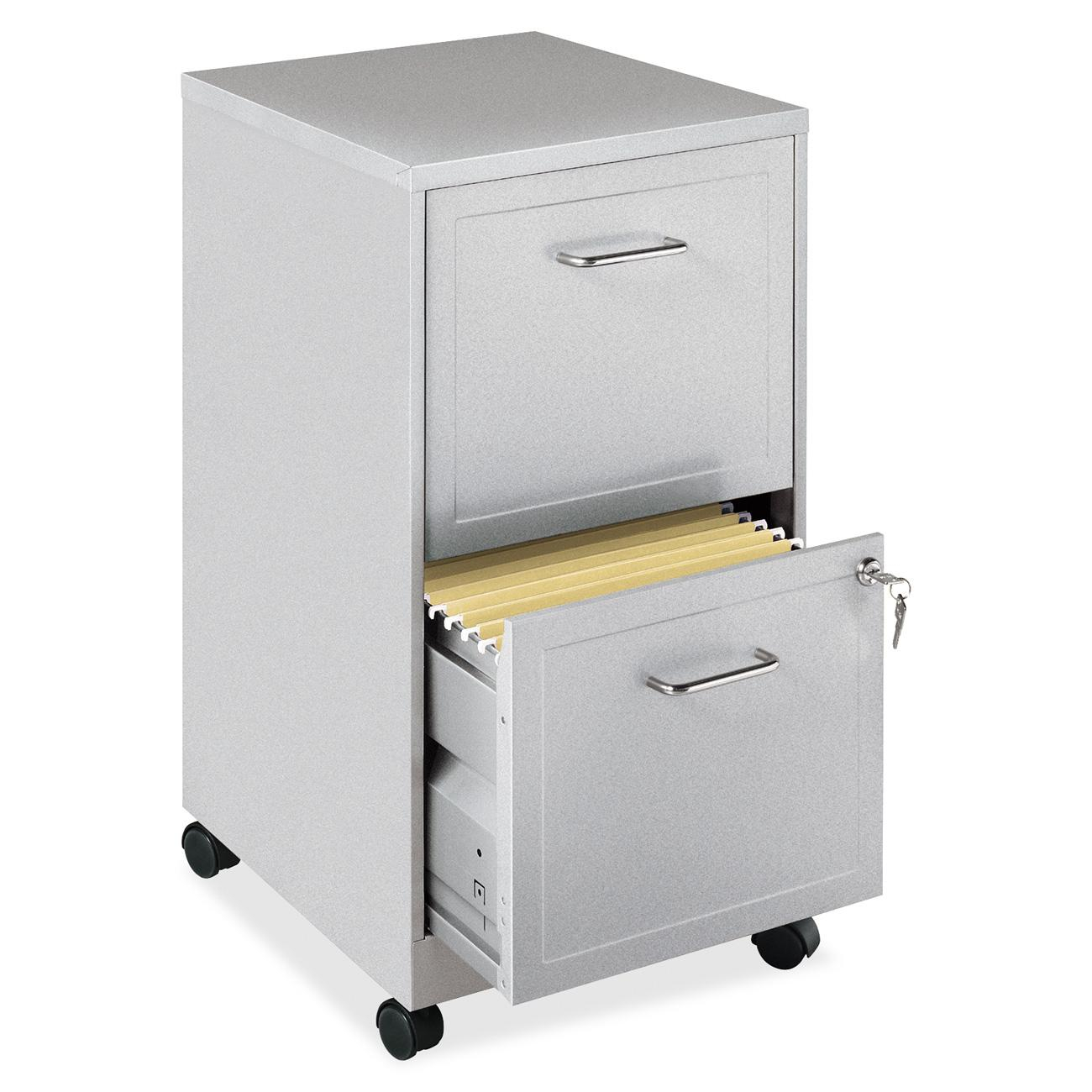 Bisonoffice Lorell Soho 18 2 Drawer Mobile File Cabinet 143 X in sizing 1300 X 1300