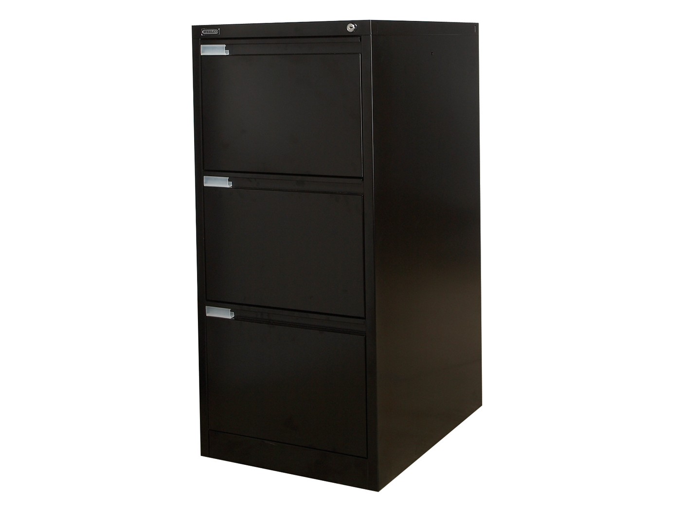 Black 3 Drawer Filing Cabinet Surrey Office Supplies with measurements 1400 X 1050