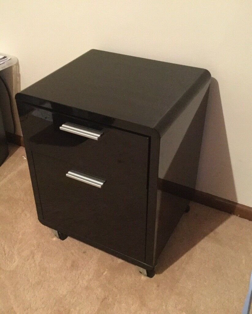 Black Gloss Filing Cabinet In Brighton East Sussex Gumtree with regard to dimensions 823 X 1024