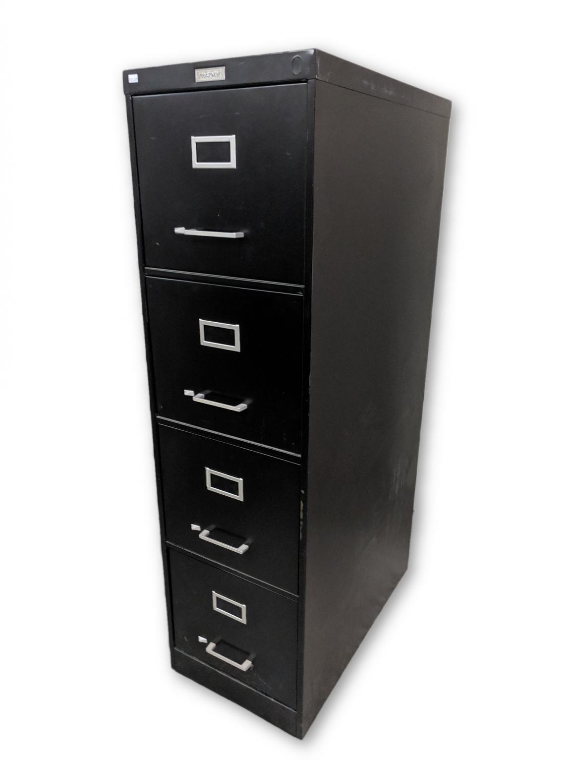 Black Haskell 4 Drawer Vertical File Cabinet Madison Liquidators intended for proportions 1150 X 1533