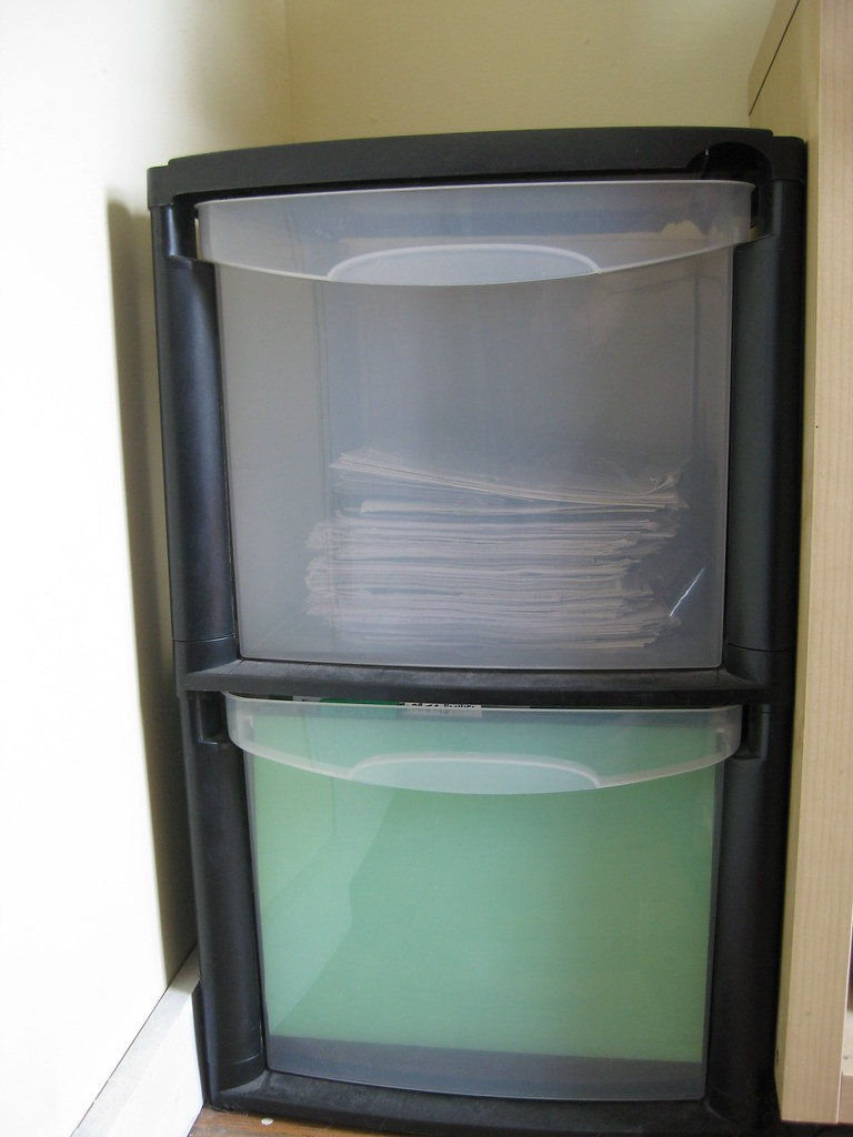 Black Plastic Filing Cabinet About 35 Tall 2 Drawers Flickr inside proportions 768 X 1024