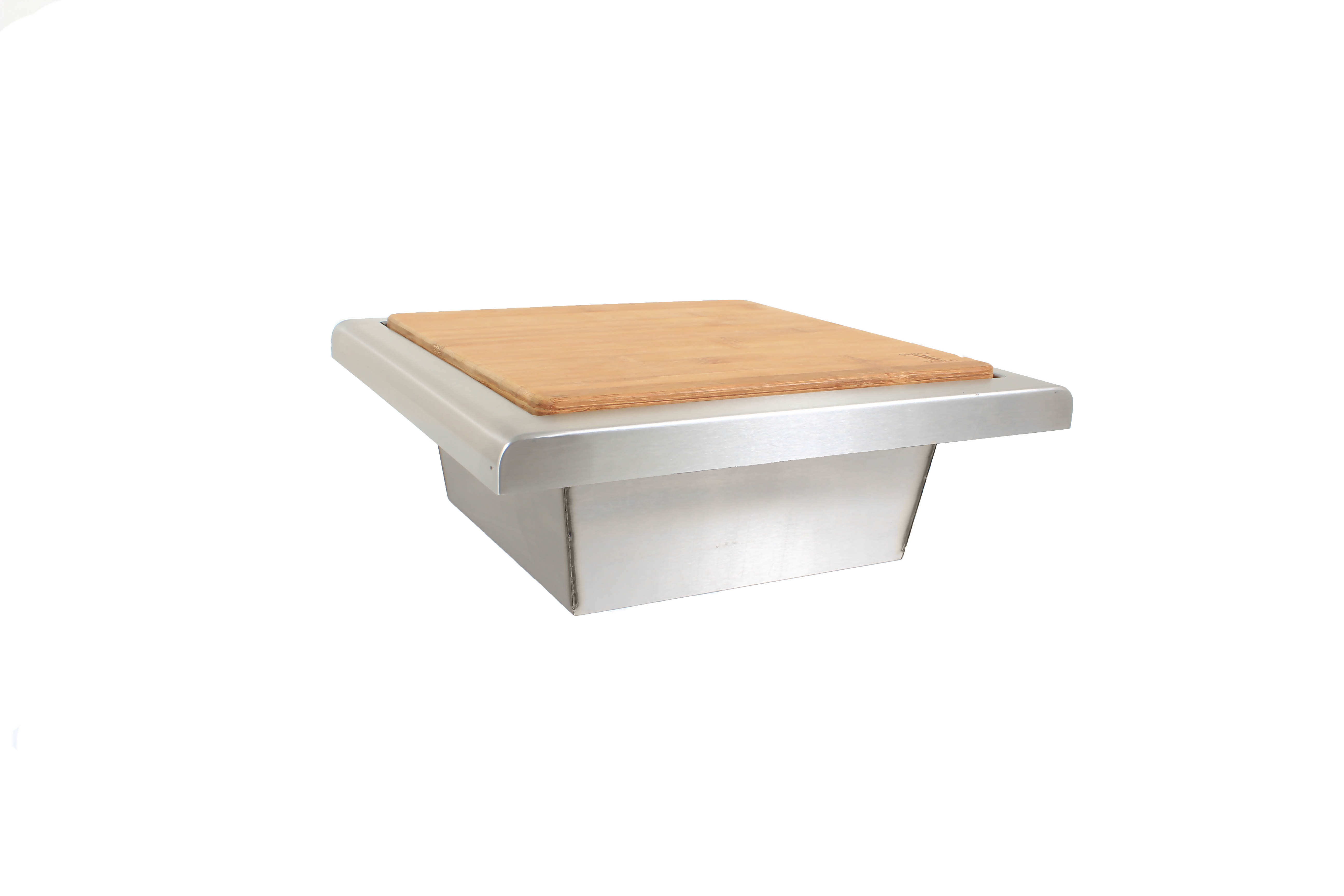 Blaze 15 Inch Trash Chute With Cutting Board Blaze Grills intended for sizing 5184 X 3456