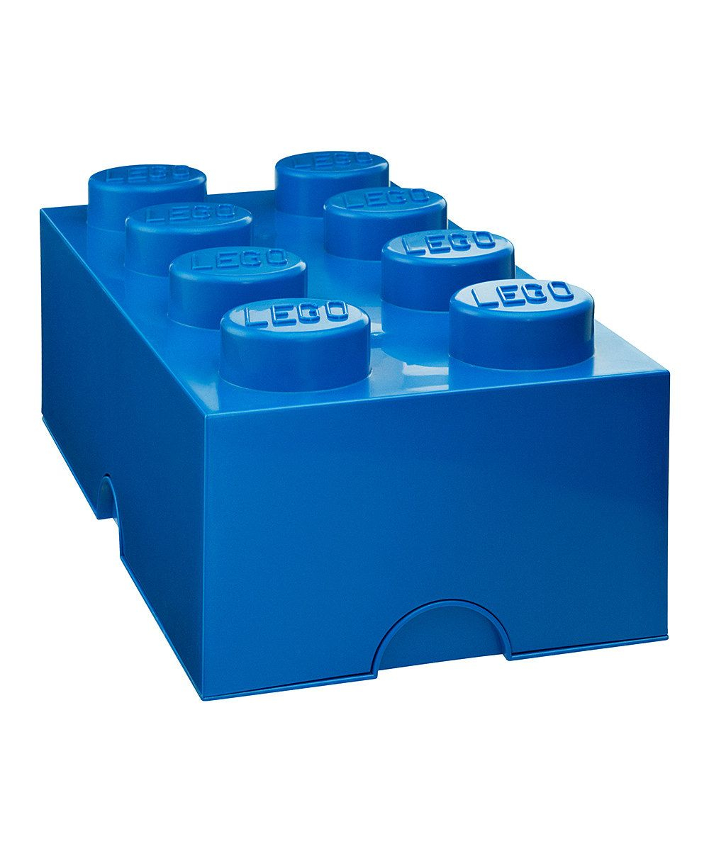 Blue Lego 2 X 4 Storage Brick Zulily This Colorful Storage Bin Can throughout sizing 1000 X 1201