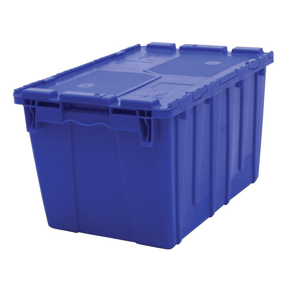 Blue Plastic Storage Bins 22 X 15 X 13 inside measurements 1000 X 1000
