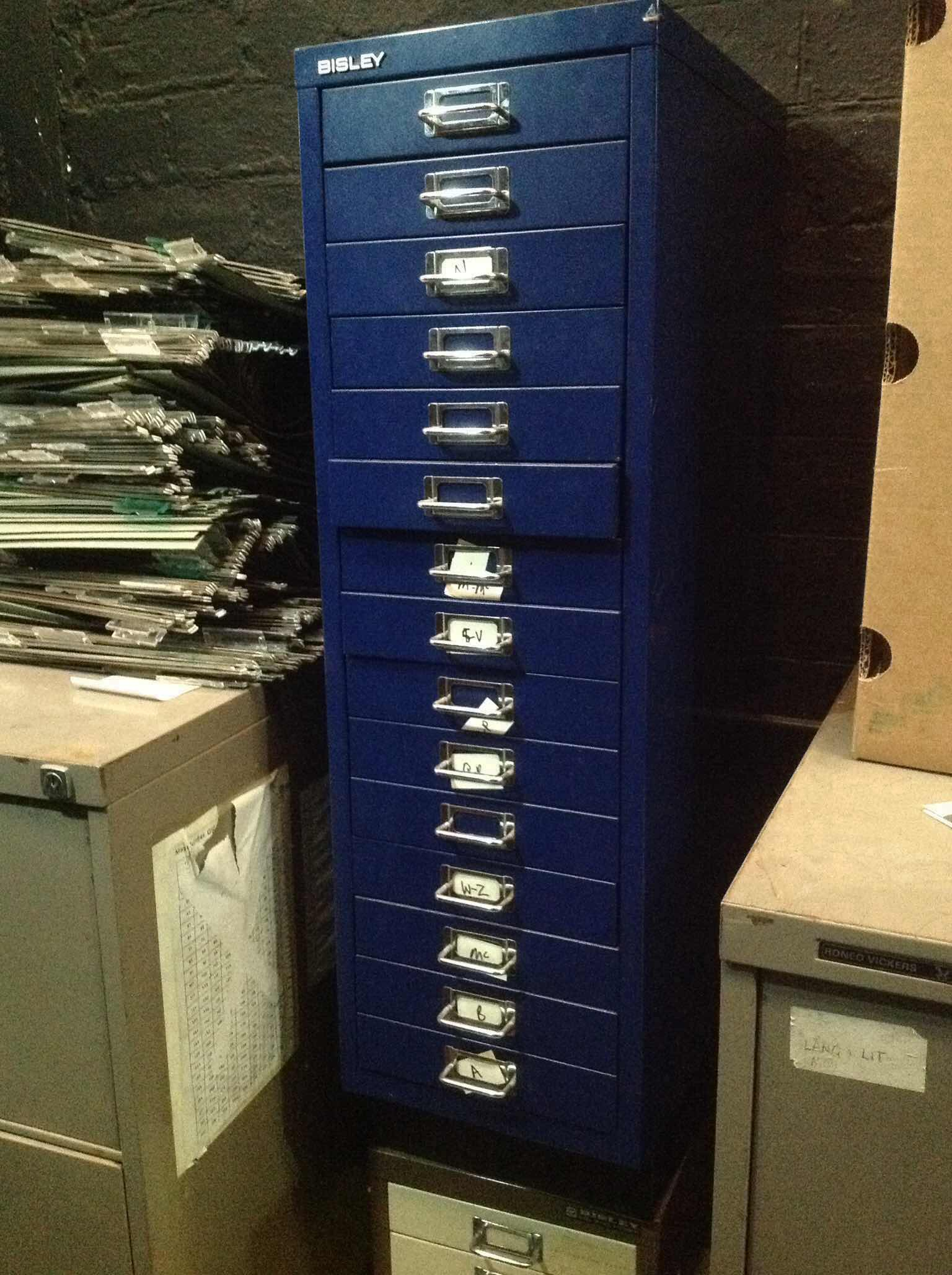 Bluemetalbisley15drawerfilingcabinetmodernofficehire2015 intended for measurements 1536 X 2056