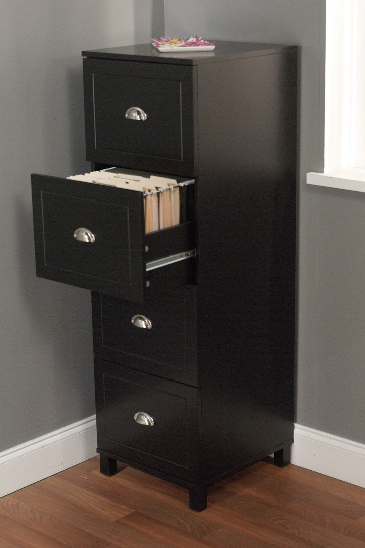 Bradley 4 Drawer Filing Cabinet Black My Preference Is The One In with size 1200 X 1800