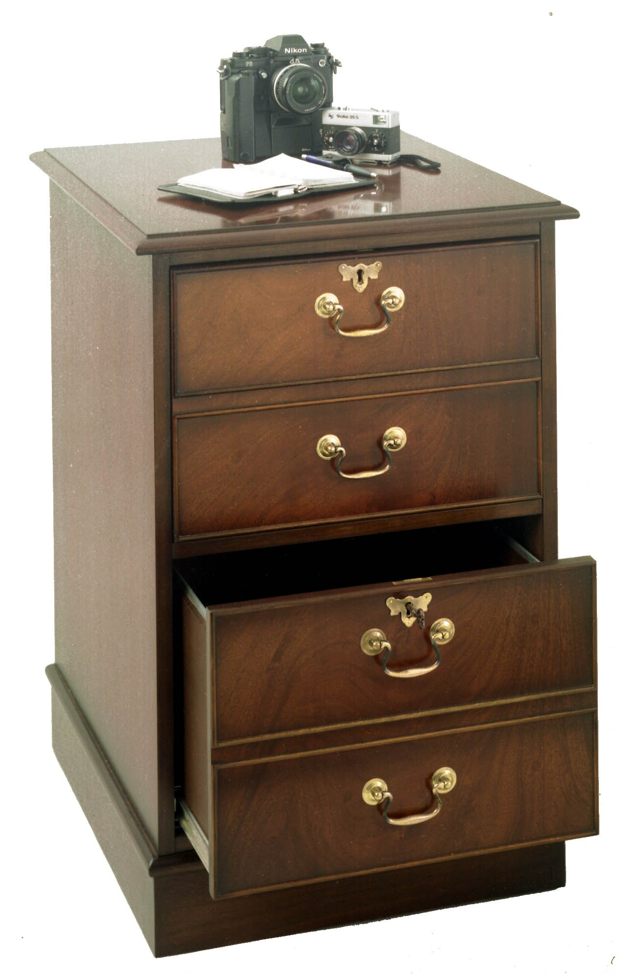 Bradley Mahogany 892 2 Drawer Filing Cabinet Tr Hayes Furniture pertaining to dimensions 1262 X 2000
