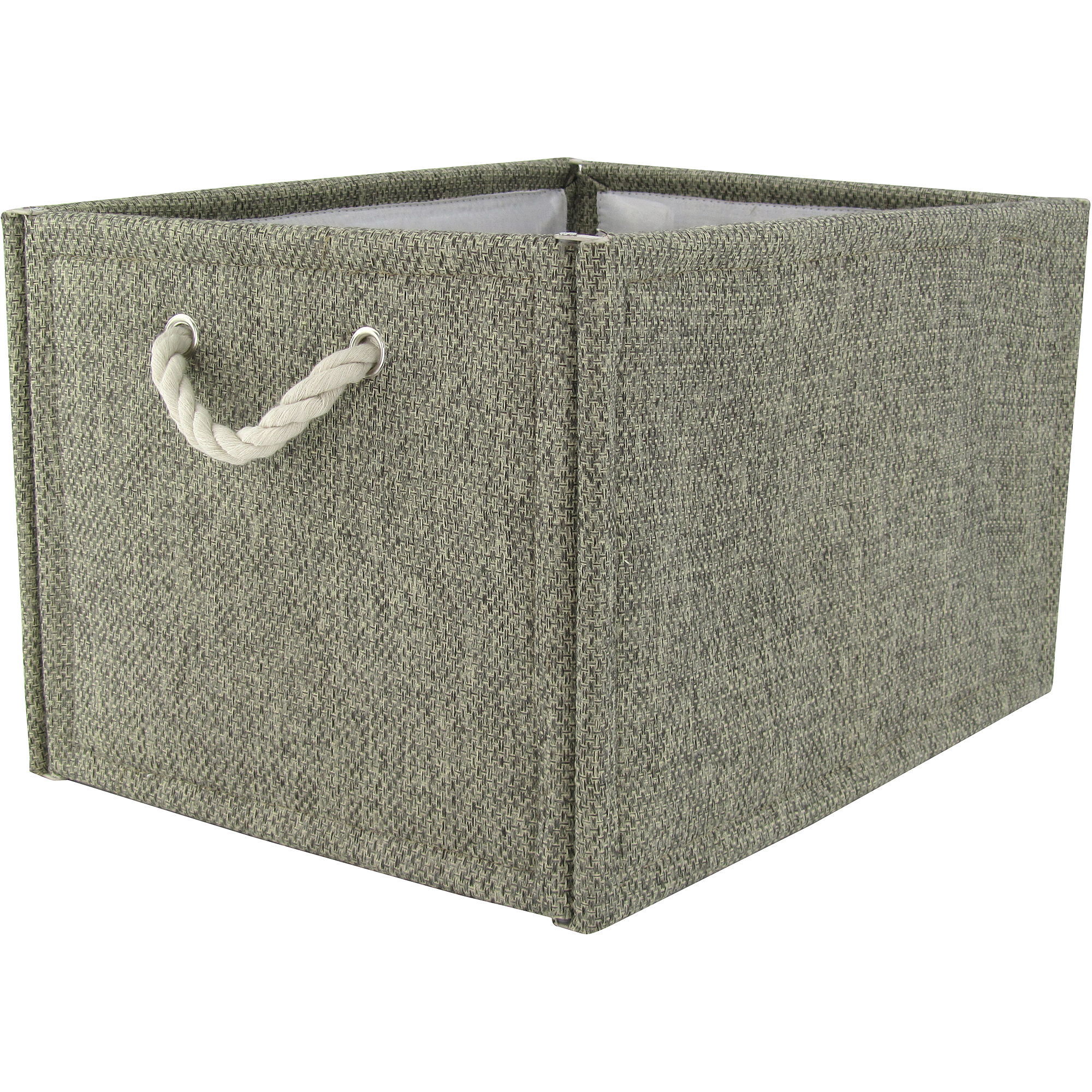 Brown Canvas Storage Bins Storage Ideas regarding proportions 2000 X 2000