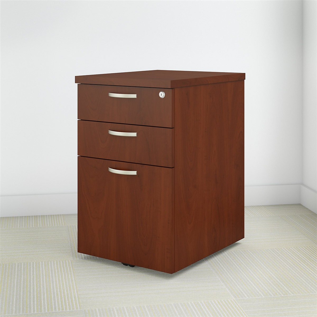 Bush Business Furniture Office In An Hour Mobile File Cabinet for sizing 1200 X 1200