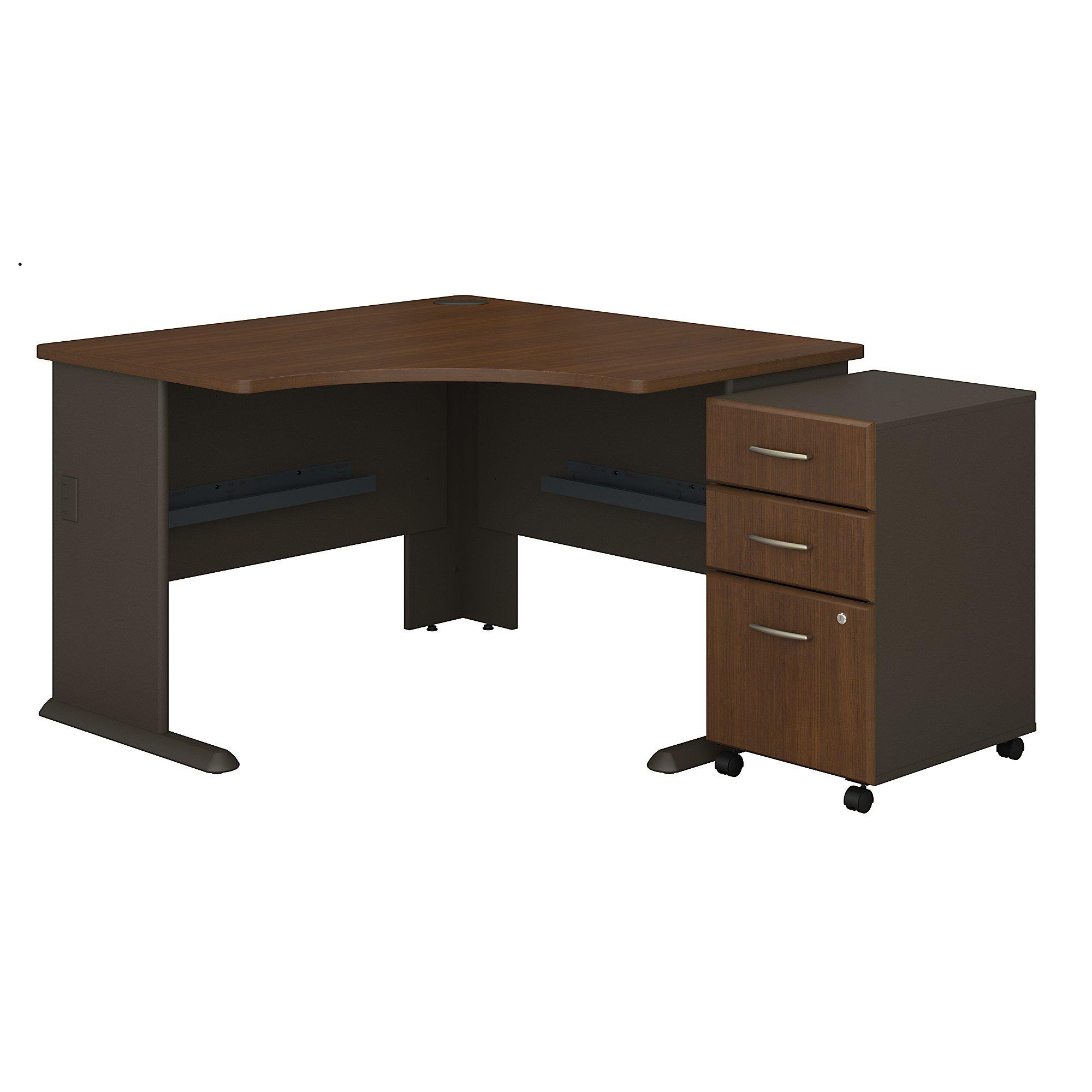 Bush Business Series A 48 Corner Desk And File Cabinet Walmart within measurements 2000 X 2000