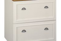 Bush Furniture Fairview Lateral File Cabinet In Antique White regarding sizing 2000 X 2000
