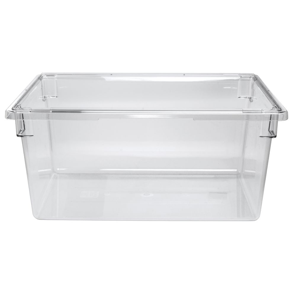 Cambro 17 Gal Clear Plastic Food Storage Container 26l X 18w X with regard to sizing 1000 X 1000