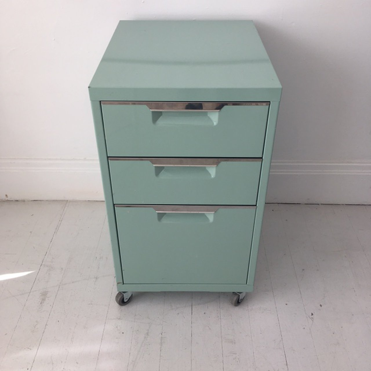 Cb2 Tps 3 Drawer Mint Filing Cabinet So Cute One File And Depop throughout size 1280 X 1280