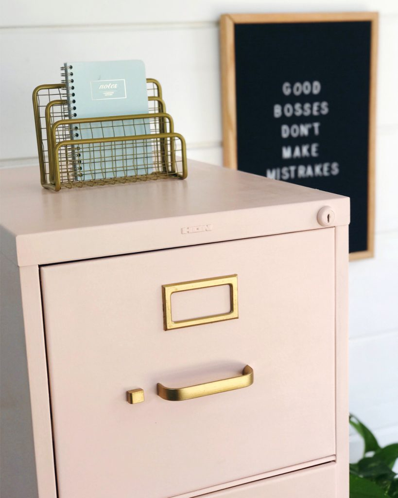 Chalk Painted Filing Cabinet Makeover All Things Thrifty in sizing 819 X 1024