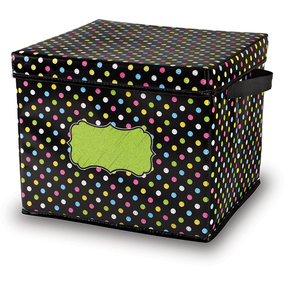 Chalkboard Brights Storage Bins Box 12x125x105 Tcr20766 regarding sizing 1000 X 1000