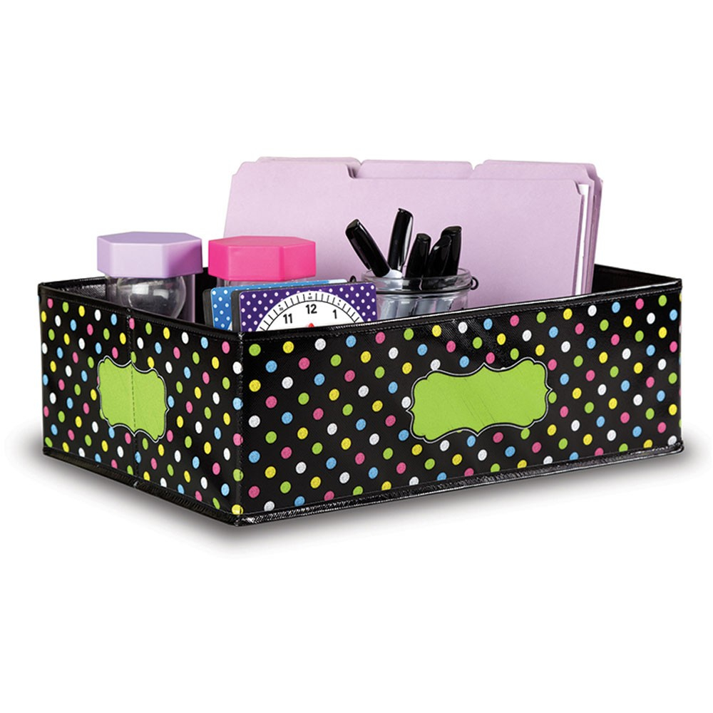 Chalkboard Brights Storage Bins Med 16x11x5 Tcr20765 Teacher intended for size 1000 X 1000