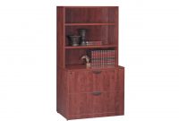 Classic Locking Two Drawer Lateral File With Hutch pertaining to proportions 1280 X 1024