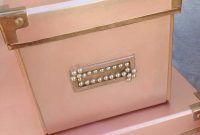 Classic Rose Gold Storage Bins Project Decoart pertaining to measurements 1500 X 1500