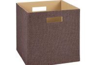 Closetmaid 13 In H X 13 In W X 13 In D Decorative Fabric Storage for size 1000 X 1000