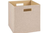 Closetmaid 13 In H X 13 In W X 13 In D Decorative Fabric Storage throughout sizing 1000 X 1000