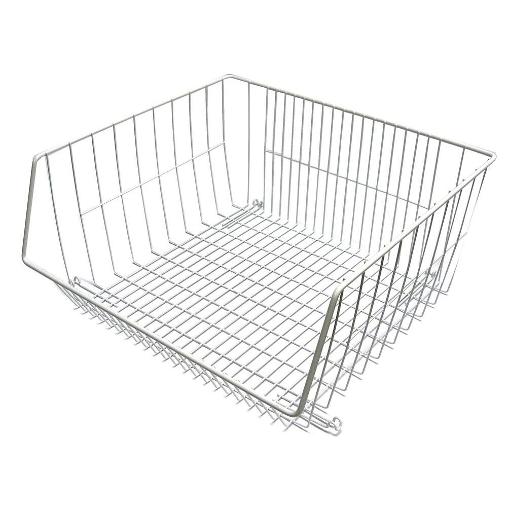 Closetmaid 16375 In X 825 In Stack Or Hang Wire Storage Basket with regard to sizing 1000 X 1000