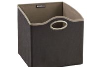 Closetmaid 476 Gal Small Fabric Storage Bin In Gray 31492 The for measurements 1000 X 1000