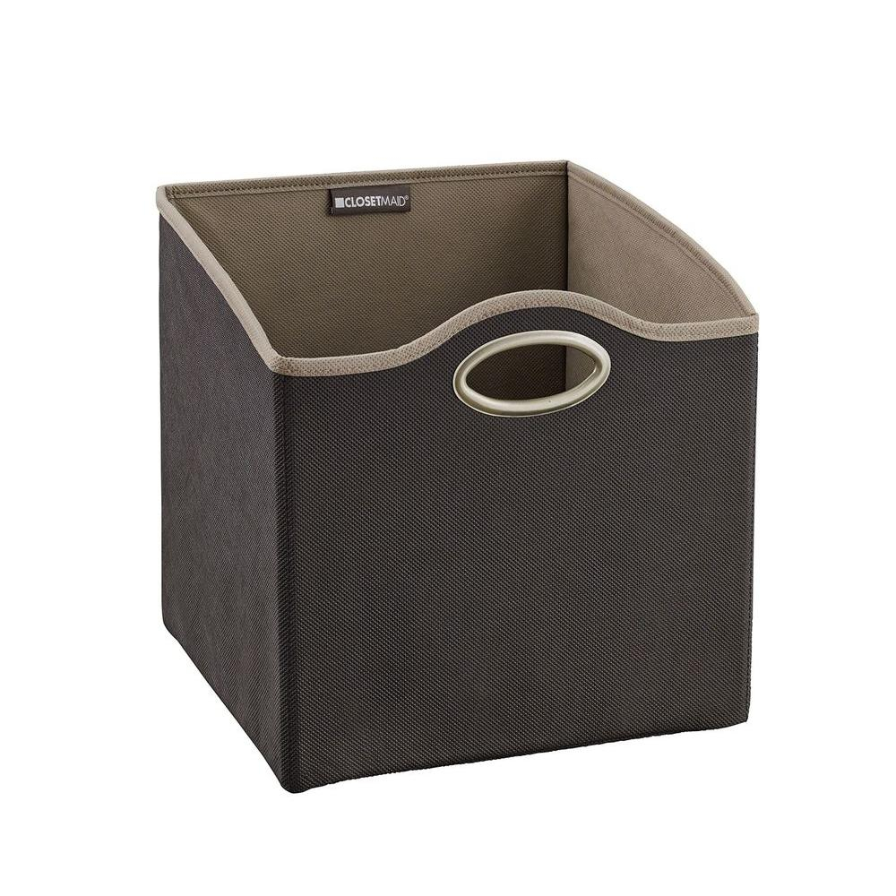 Closetmaid 476 Gal Small Fabric Storage Bin In Gray 31492 The intended for size 1000 X 1000