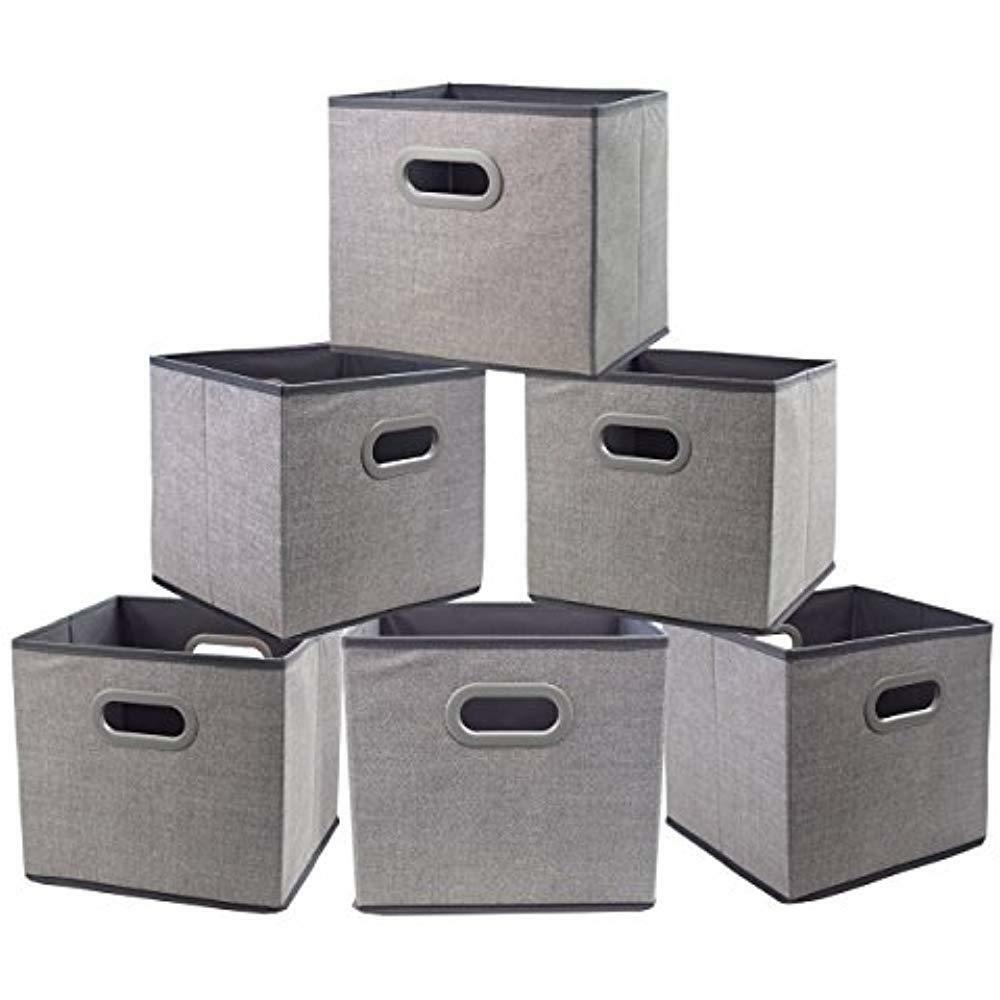 Cloth Storage Bins Boxes Cubes Fabric Baskets Containersfoldable in proportions 1000 X 1000