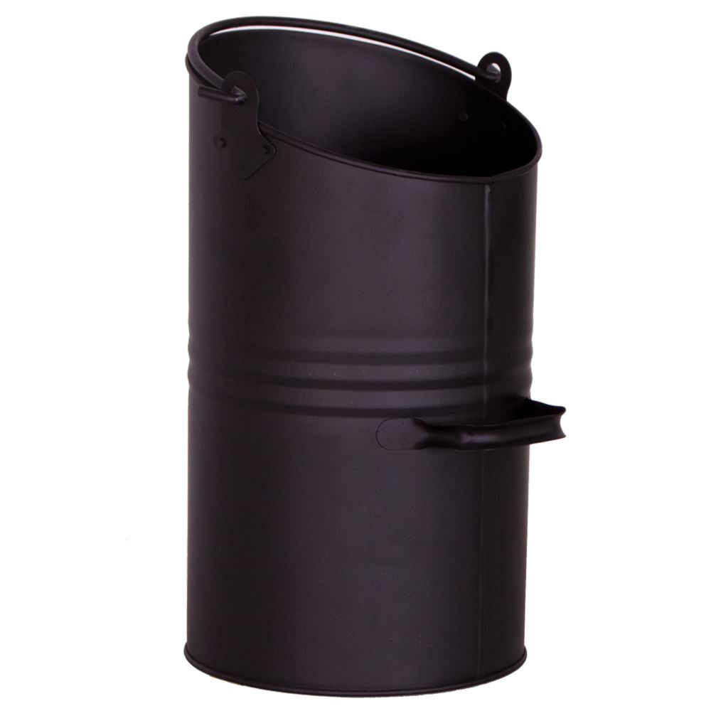 Coal Hod Black Fireside Fireplace Fire Fuel Bucket Bin Scuttle with proportions 1000 X 1000