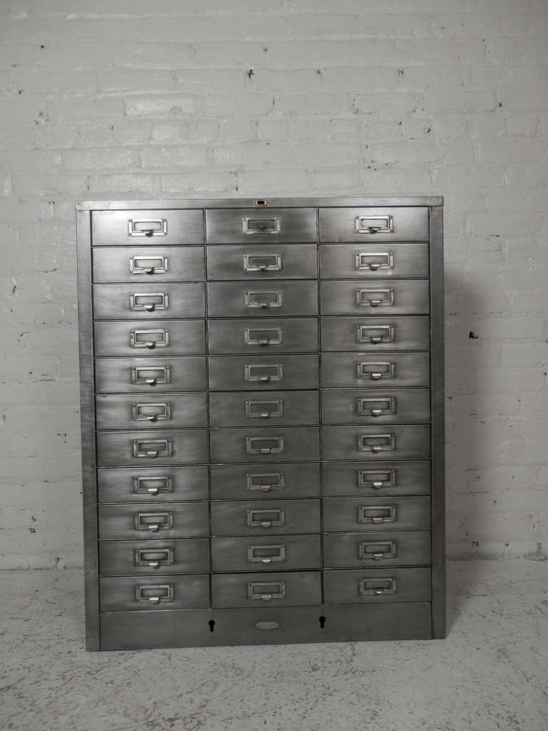 Cole Steel Industrial Metal File Cabinet Vintage Industrial regarding proportions 768 X 1024