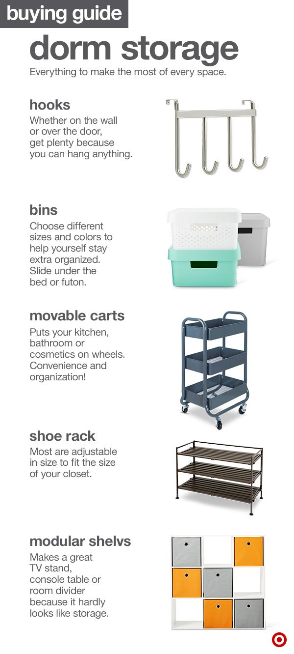 College Dorm Room Storage Options Are Designed To Take Up The Least inside measurements 600 X 1331