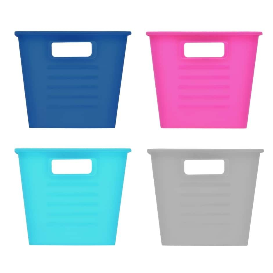 Colorful Plastic Locker Bins In 2019 Kitchen Storage Plastic for measurements 940 X 940