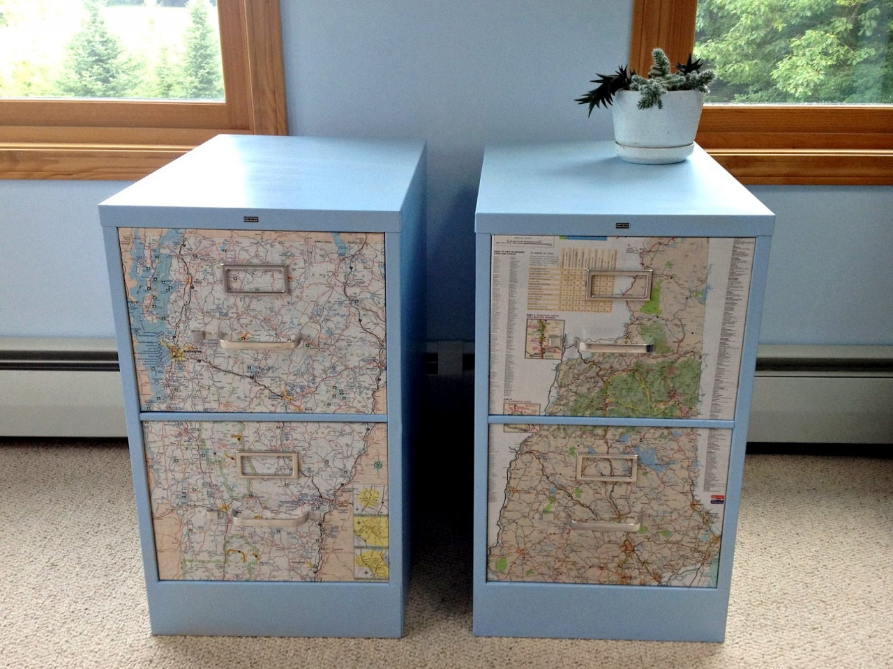 Cool File Cabinets Contact Paper Cabinets Before After Decoupage for measurements 1280 X 960