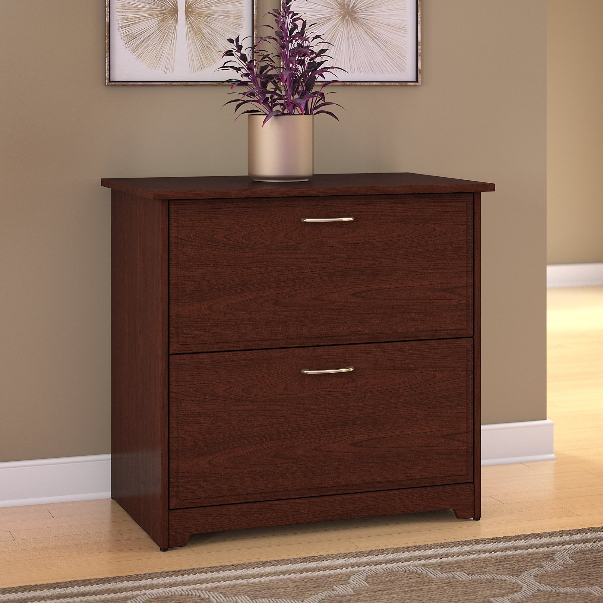 Copper Grove Daintree Lateral File Cabinet In Harvest Cherry pertaining to proportions 2000 X 2000