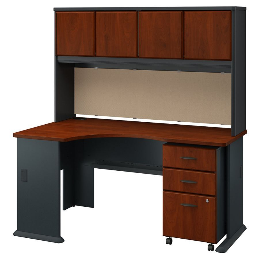 Corner Desk Office Max Espresso Bush Business Furniture Office intended for dimensions 900 X 900