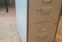 Covered A Basic Filing Cabinet With Contact Paper So Chic for dimensions 1000 X 1334