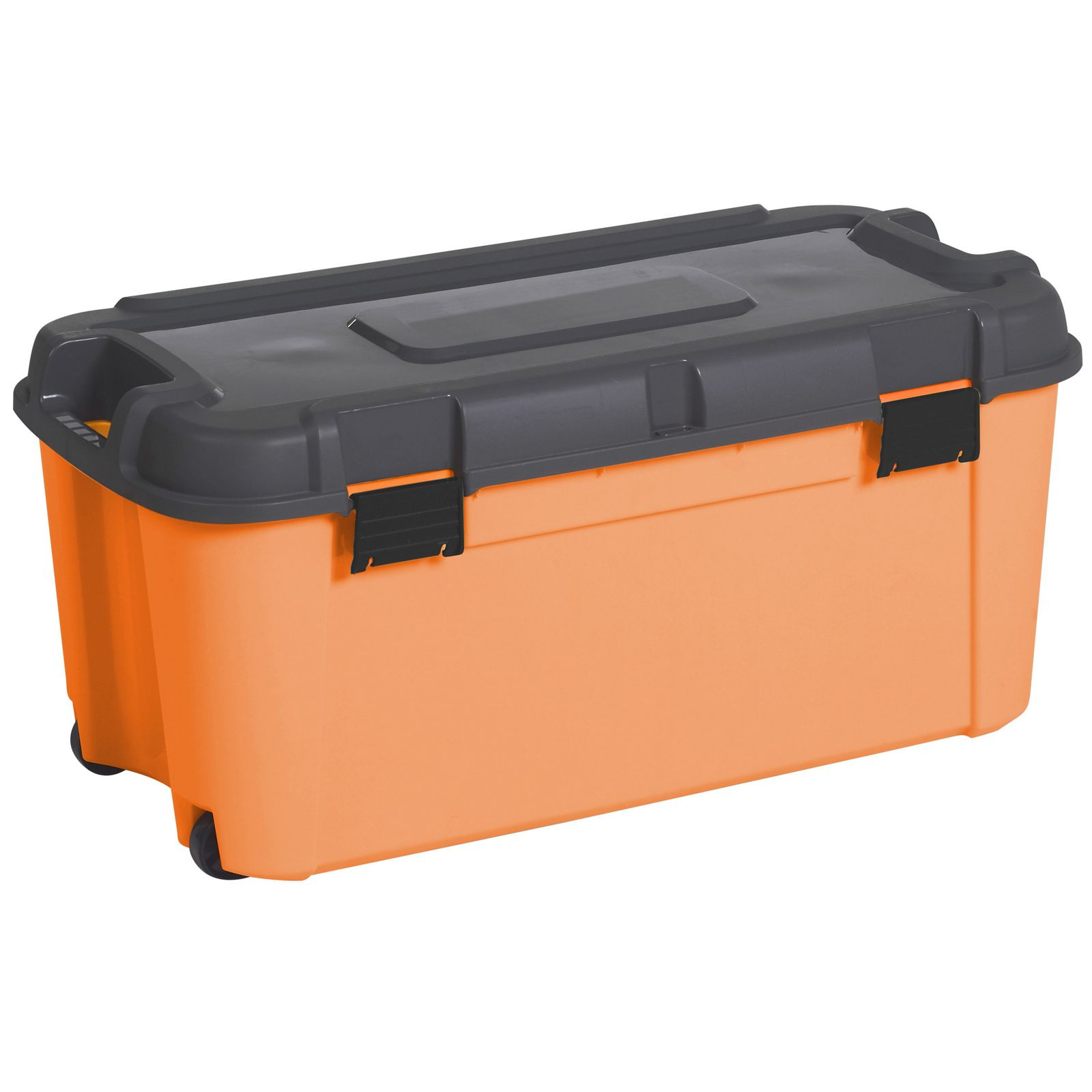 Curver 80l Loft Plastic Stackable Storage Box Heavy Duty Tuff Trunk in dimensions 1600 X 1600