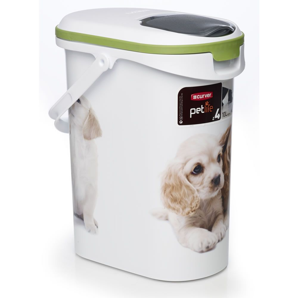 Curver Pet Life Dry Pet Food Container 10l Dog Food Storage Bin for dimensions 1000 X 1000