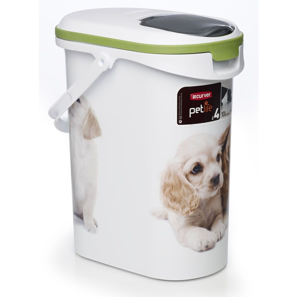 Curver Pet Life Dry Pet Food Container 10l Mabel Dog Food throughout measurements 1000 X 1000