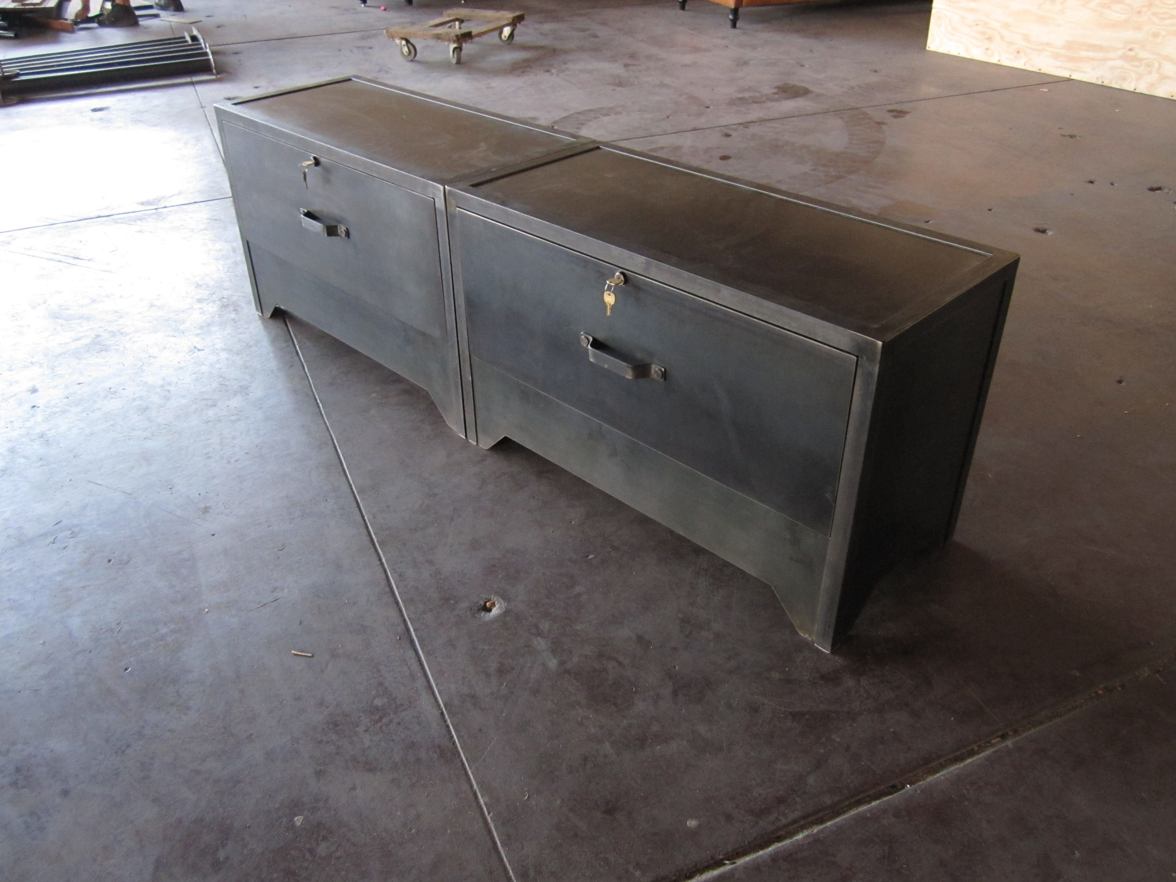 Custom Lateral File Cabinets Vintage Industrial Furniture Design inside dimensions 4000 X 3000