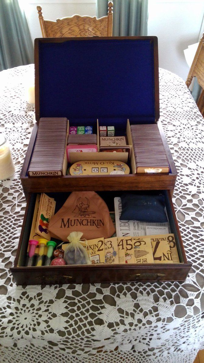 Custom Munchkin Box Blackwind83 Game Nerd Board Game Box intended for size 670 X 1191