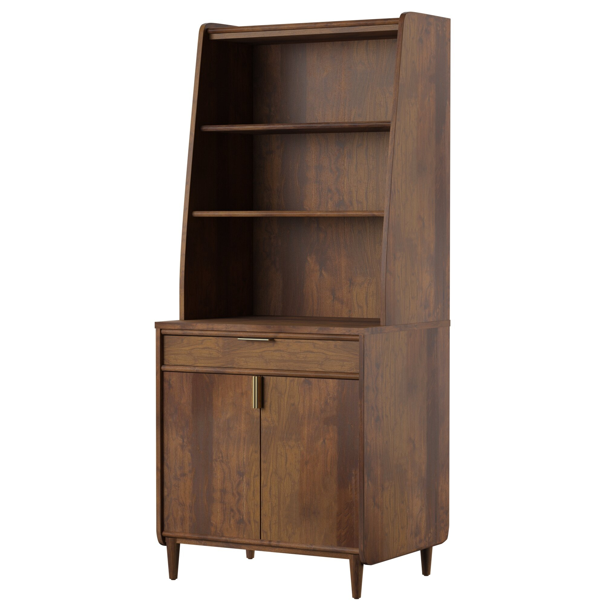 Cutrer 1 Drawer Vertical Filing Cabinet And Hutch Reviews Allmodern regarding sizing 2000 X 2000
