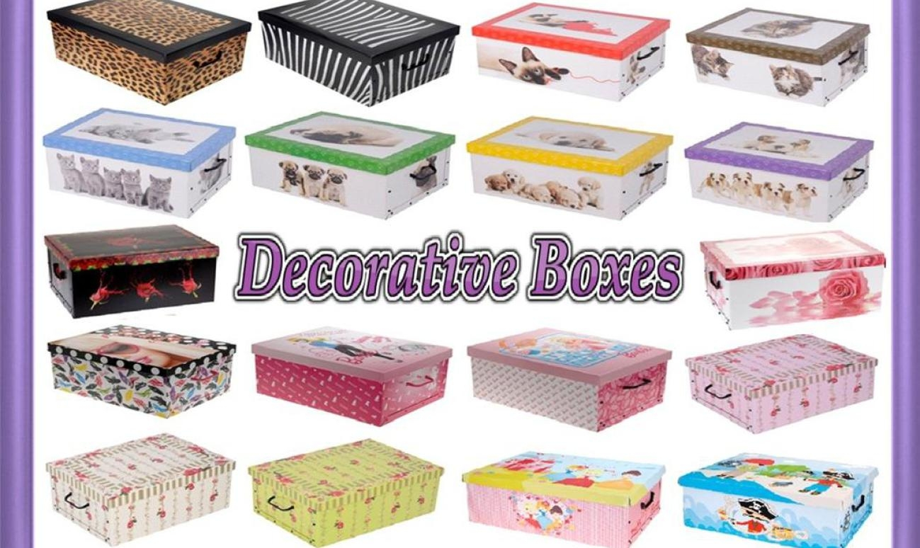 Decorative Cardboard Storage Boxes Michaels within proportions 1299 X 774