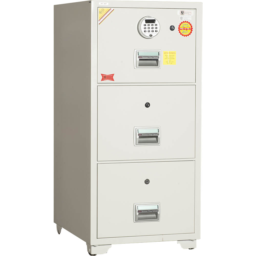 Defiance Electronic Safe Filing Cabinet 3 Drawer Fire Resistant regarding size 1000 X 1000