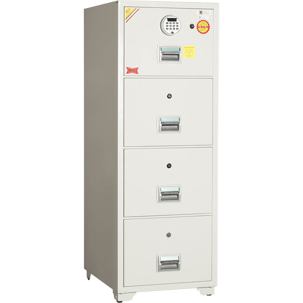 Defiance Electronic Safe Filing Cabinet 4 Drawer Fire Resistant within proportions 1000 X 1000